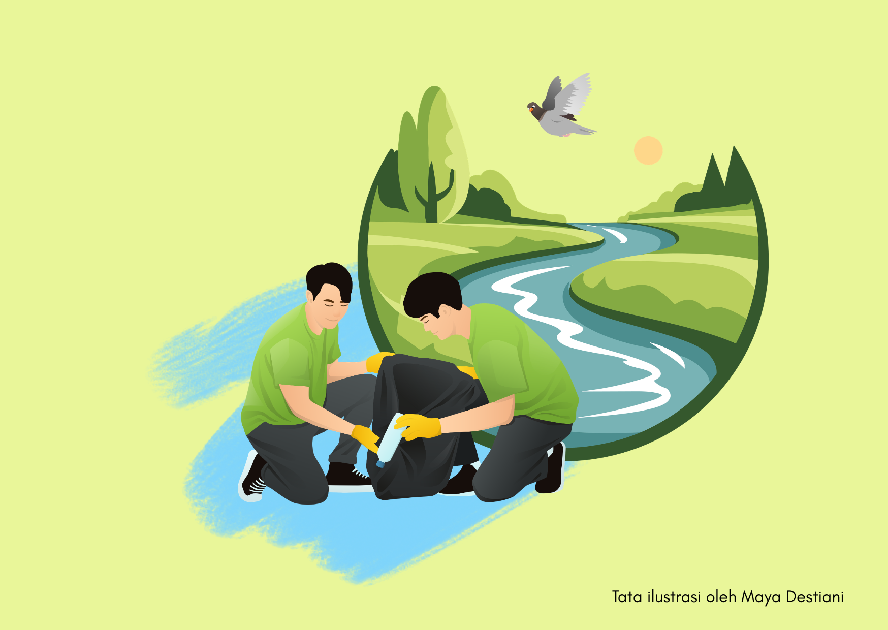 Kebersihan Sungai Demi Masa Depan